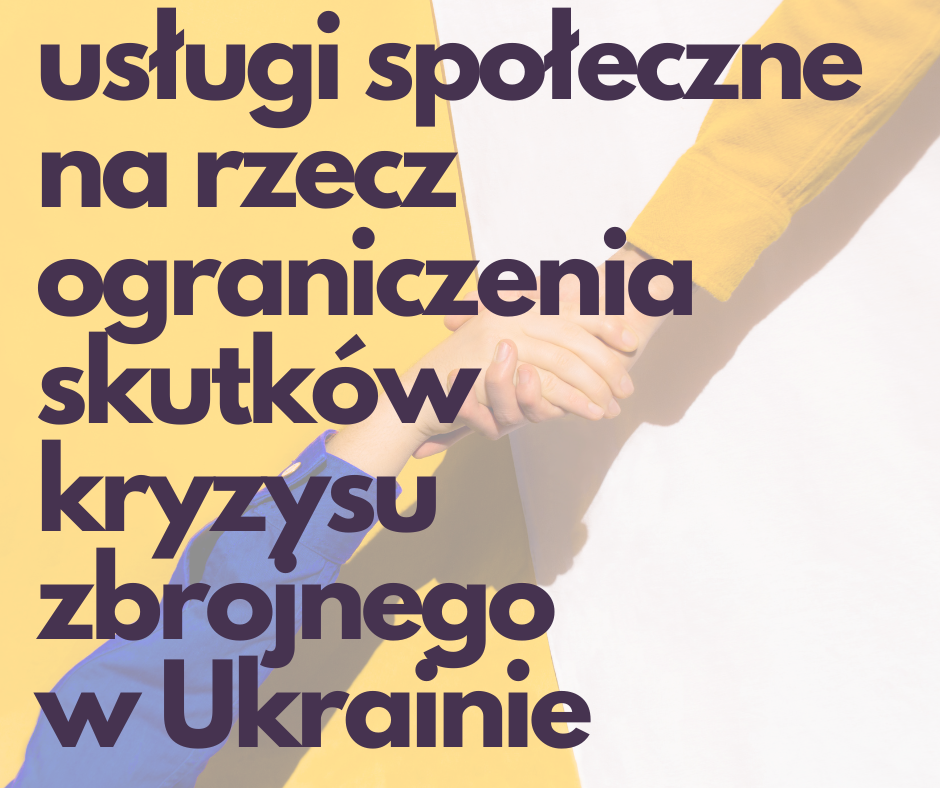 projekt dot. usług społecznych dla Ukrainców (mat UM)